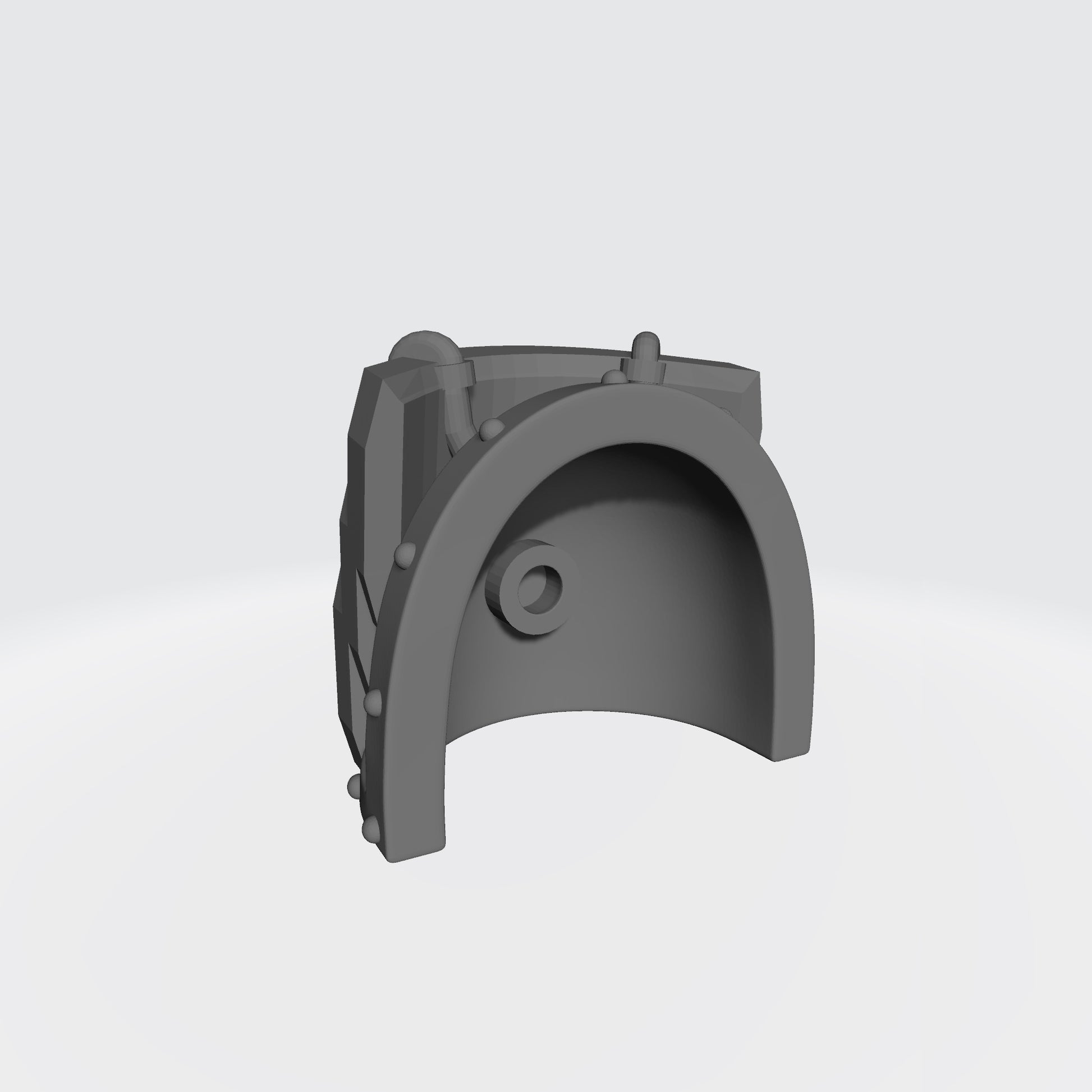 Samurai Type 7 V.3 Shoulder Pad compatible with McFarlane Toys 7-inch armored action figures custom resin pauldron