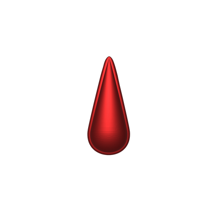 Sanguis Warrior Order Blood Drop Backpack Decal compatible with McFarlane Toys 7-inch armored action figures custom resin backpack insignia