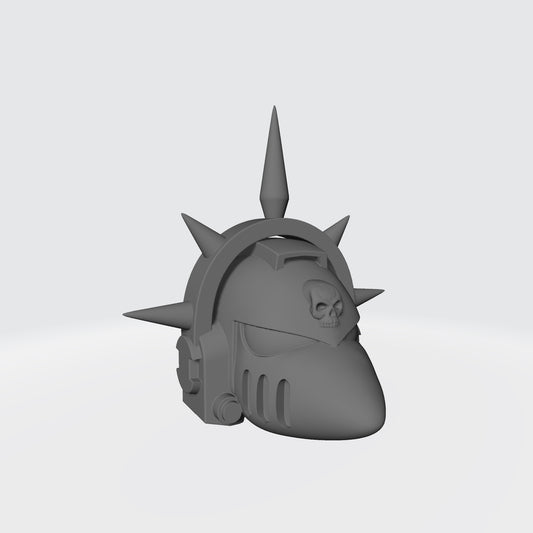Sanguis Warrior Order G6 Beaked Skull Halo resin helmet upgrade compatible with McFarlane 7-inch armored action figures