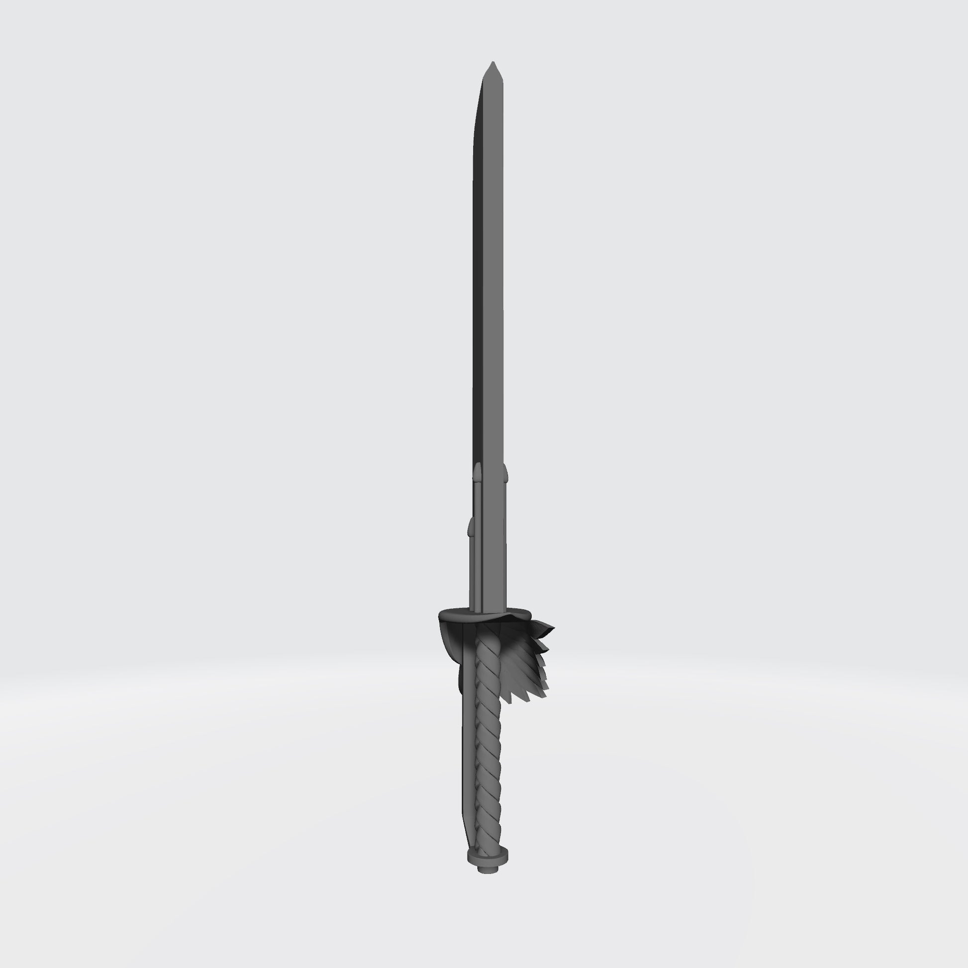 Custom resin Sanguis Warrior Order Glaive Encarmine Power Sword for the right hand compatible with McFarlane Toys 7-inch armored action figures.