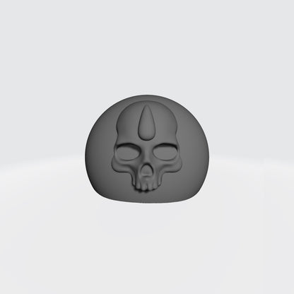 Sanguis Warrior Order Knee Pad Armor custom resin accessory compatible with McFarlane Toys 7-inch armored action figures.
