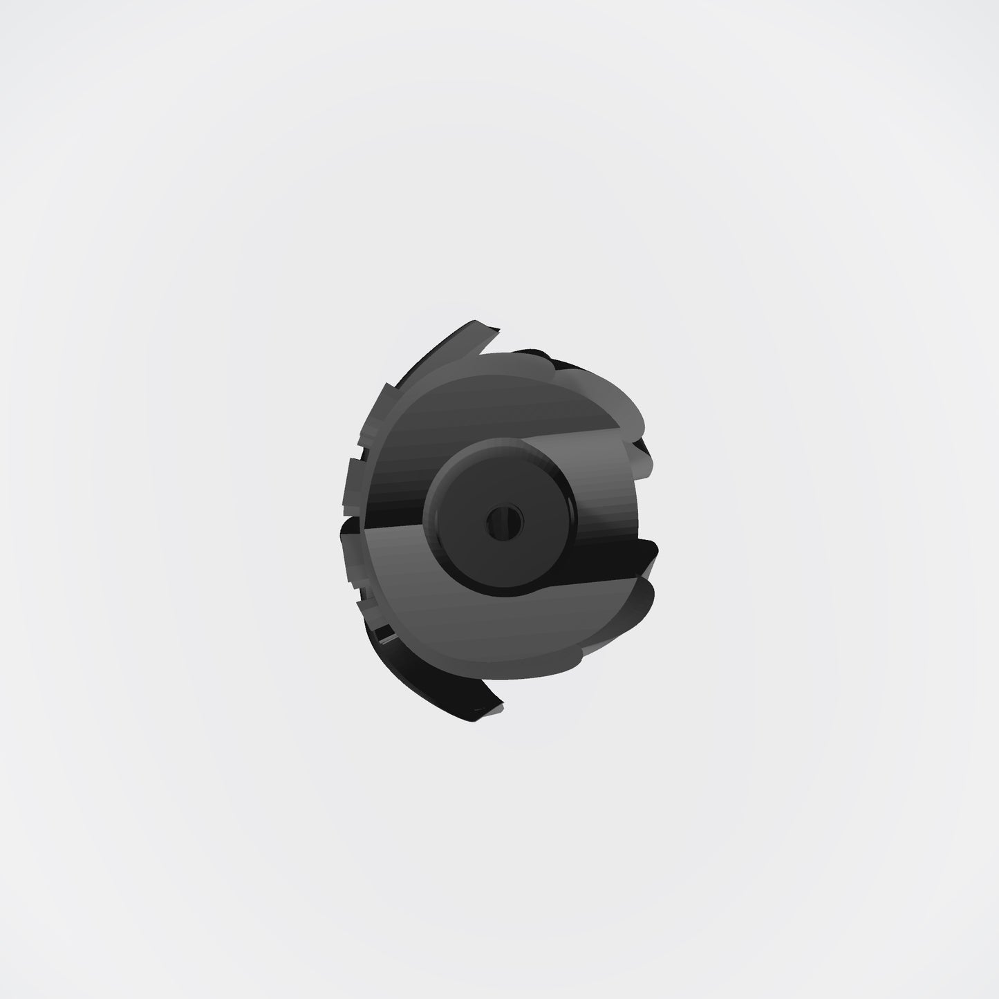 Sanguis Warrior Order Power Fist Left Hand resin upgrade for McFarlane Toys 7-inch armored action figures by Fantasy World Games.