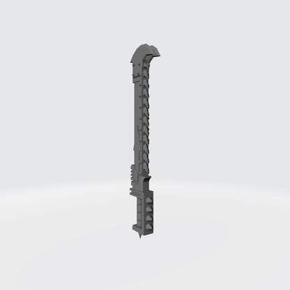 Scavenger Warrior Ravager Roto Sword custom resin chain blade weapon compatible with McFarlane Toys 7-inch armored action figures