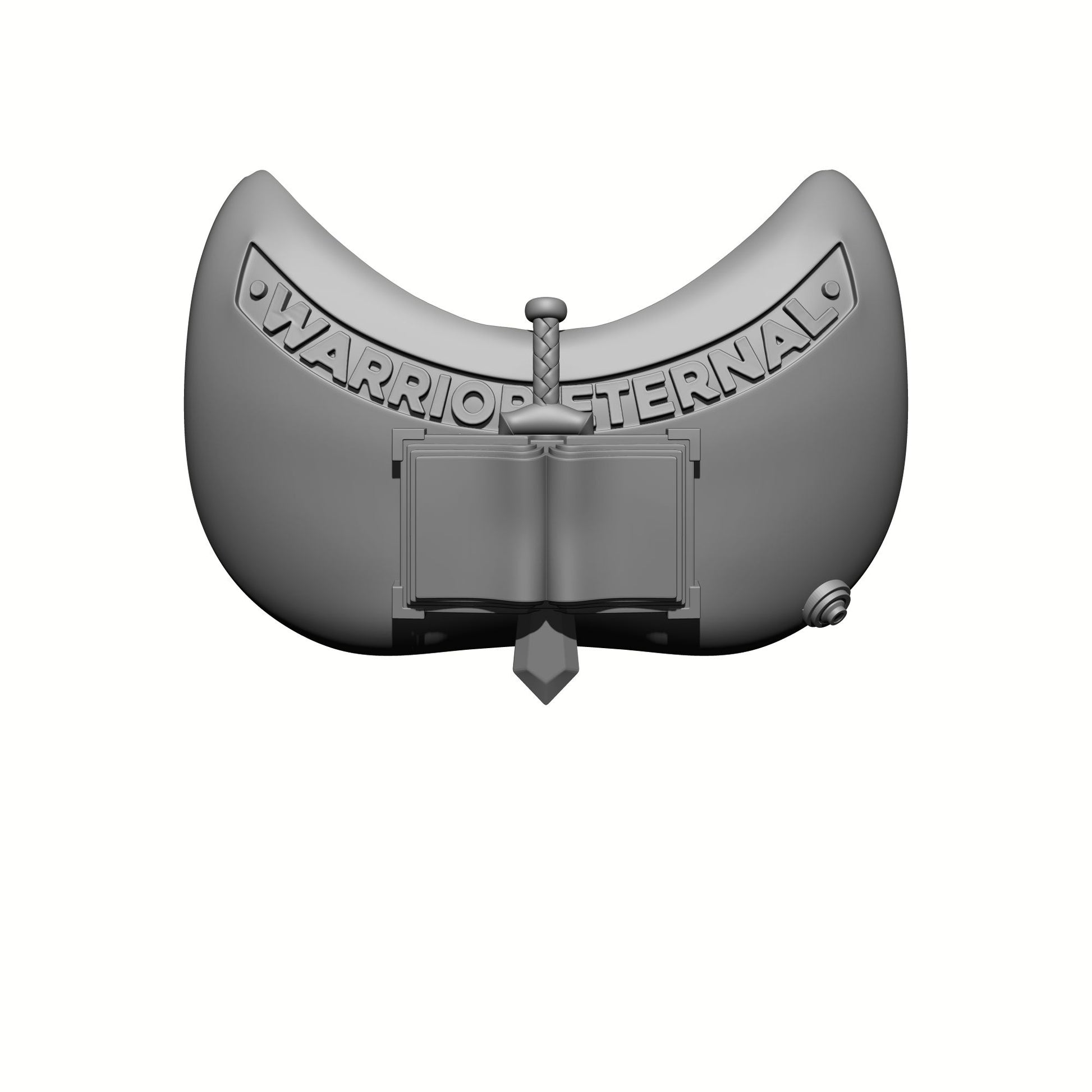 Custom resin Shadow Inquisitors Warrior Order Warrior Eternal V2 Chest Armor with Valve compatible with McFarlane Toys 7-inch armored action figures.