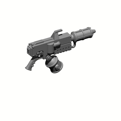Sisters of Valor Warrior Order Artisan Pattern Flamer with Skull Emblem custom resin weapon compatible with McFarlane Toys 1:12 scale action figures