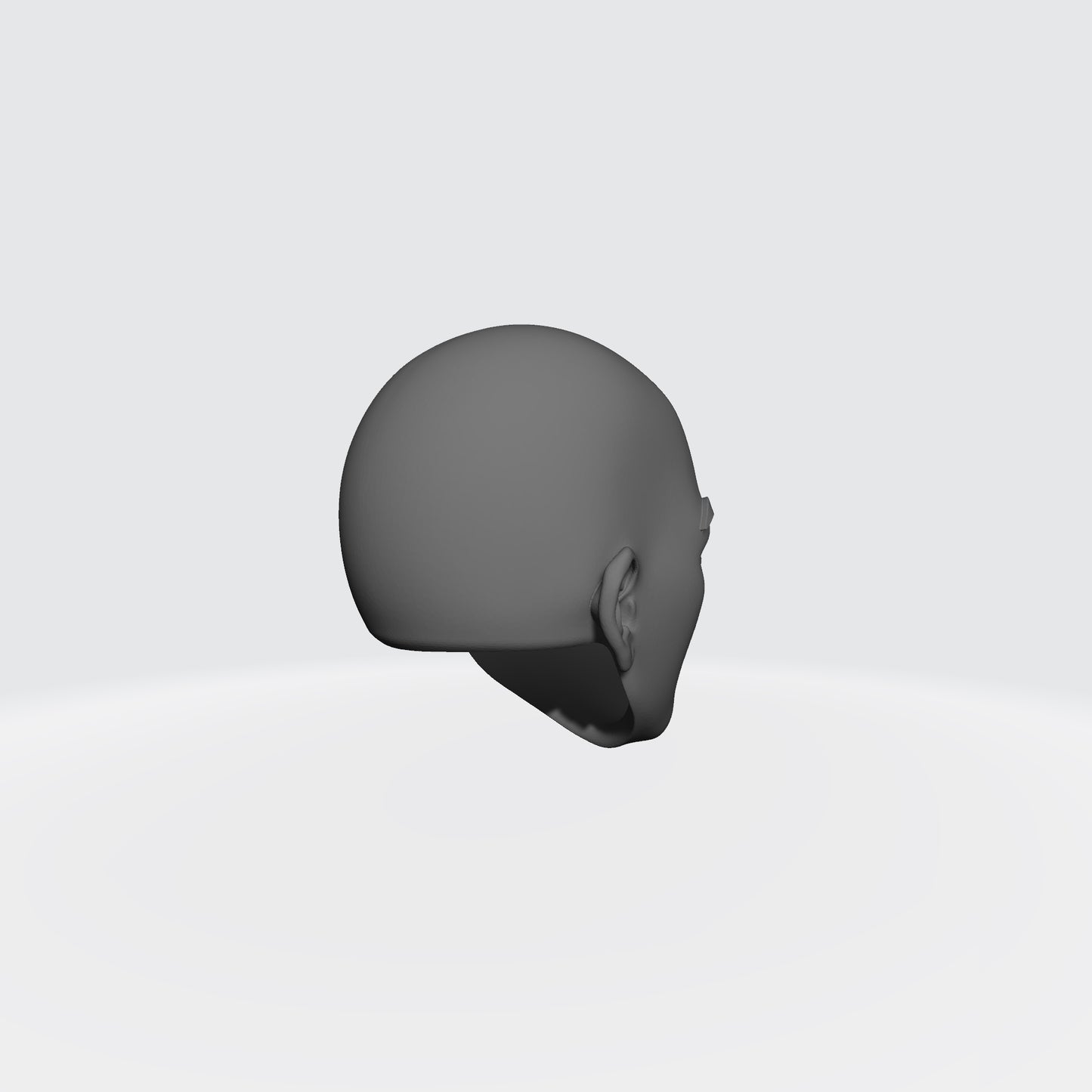 Sisters of Valor Warrior Order bald head with fleur-de-lis on left cheek compatible with McFarlane Toys 7-inch armored action figures