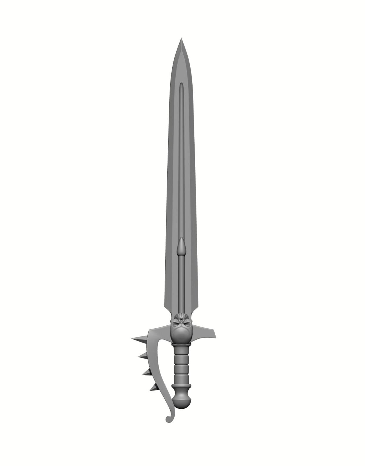Sisters of Valor Warrior Order Ceremonial Energy Sword compatible with McFarlane Toys 7-inch armored action figures