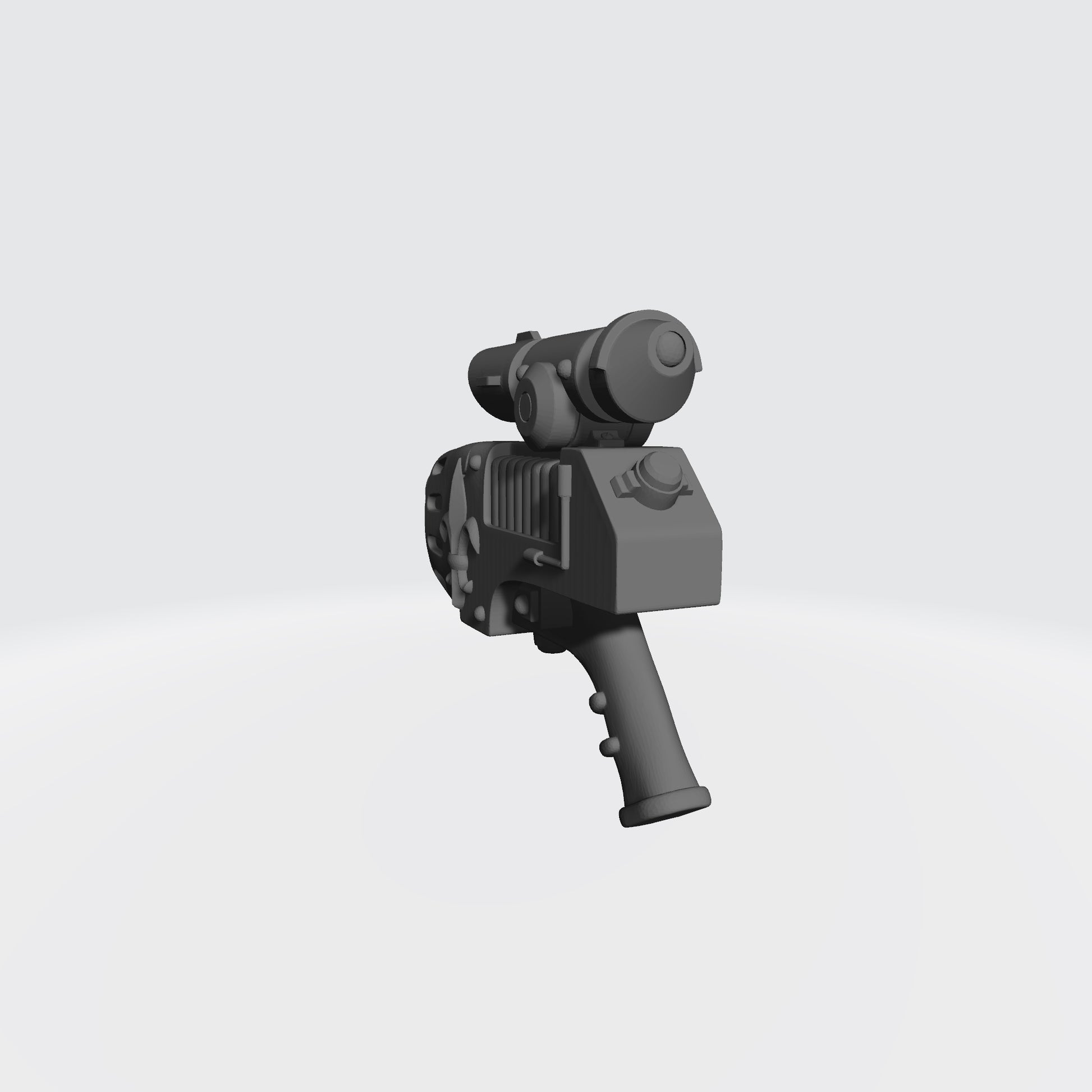 Sisters of Valor Warrior Order Energy Pistol with Scope custom resin weapon compatible with McFarlane Toys 1:12 scale action figures