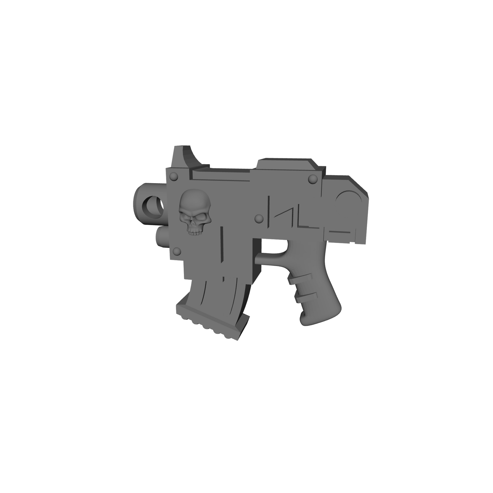 Sisters of Valor Warrior Order Strike Pistol with Relic Emblem custom resin weapon compatible with McFarlane Toys 7-inch armored action figures