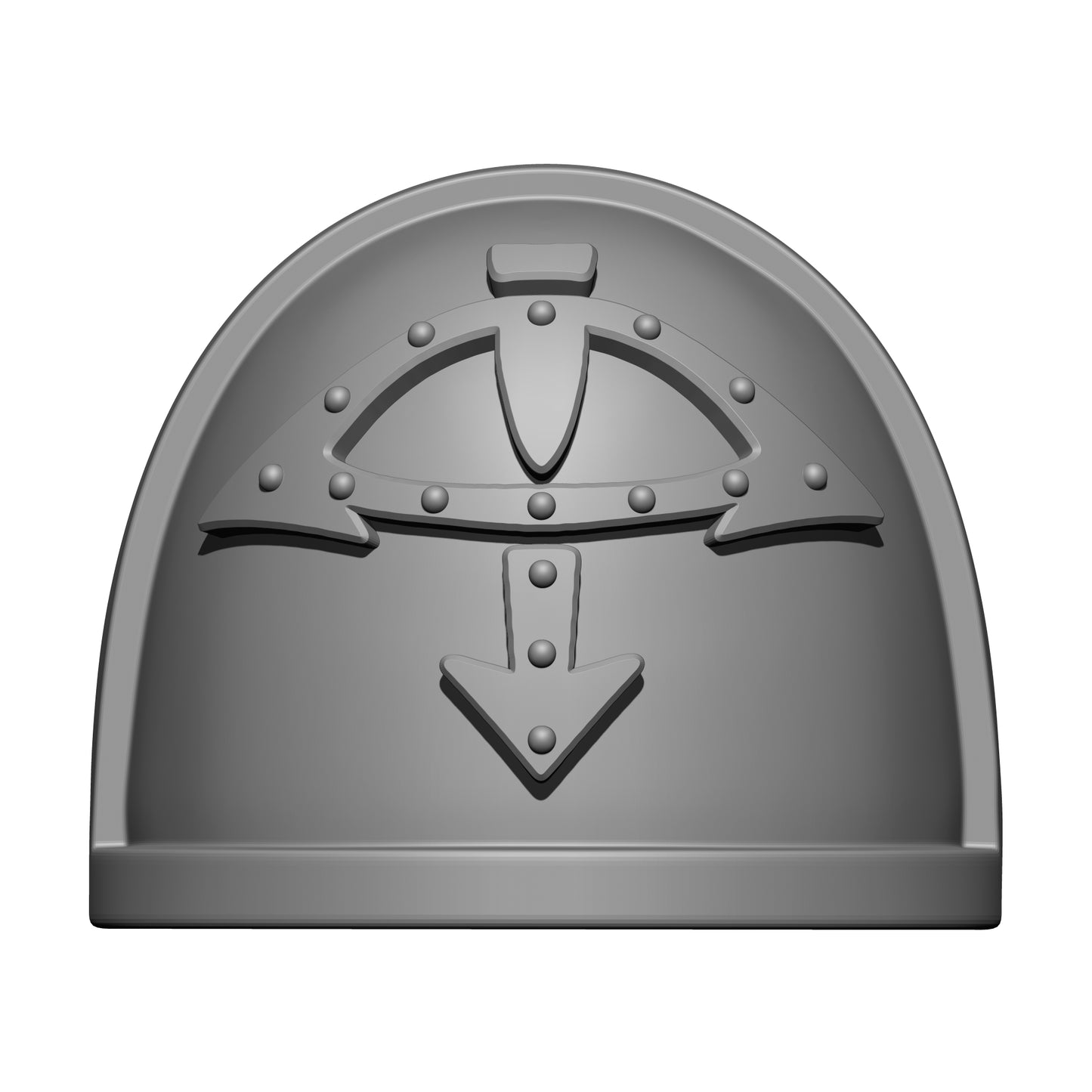 Sons of the Fallen Warrior Order Type 4 V.1 Evil Eye Studded shoulder pad compatible with JoyToy 1:18 scale armored action figures