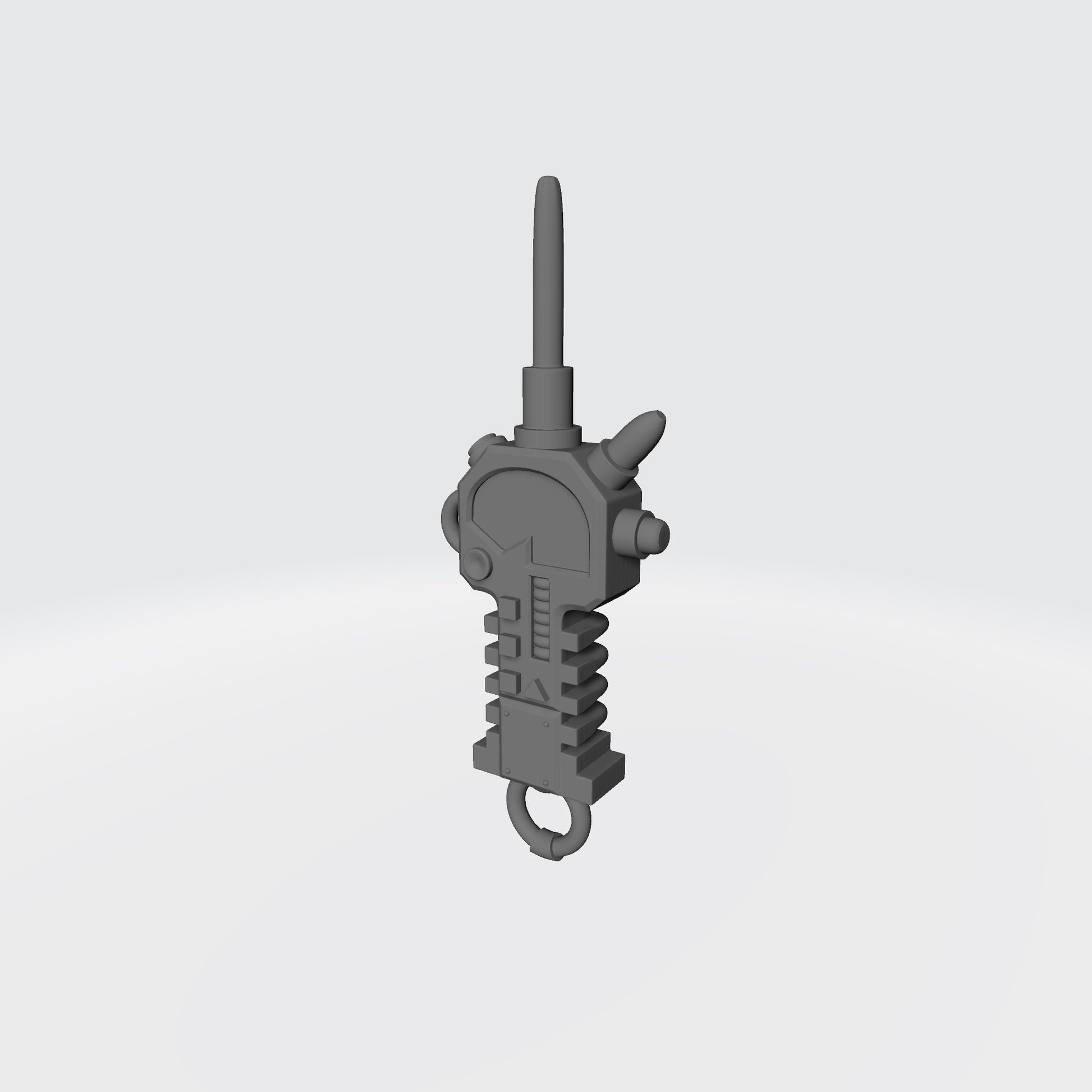 Tactical Multi-Scanner with Belt Hook custom resin accessory compatible with McFarlane Toys 1:12 scale armored action figures