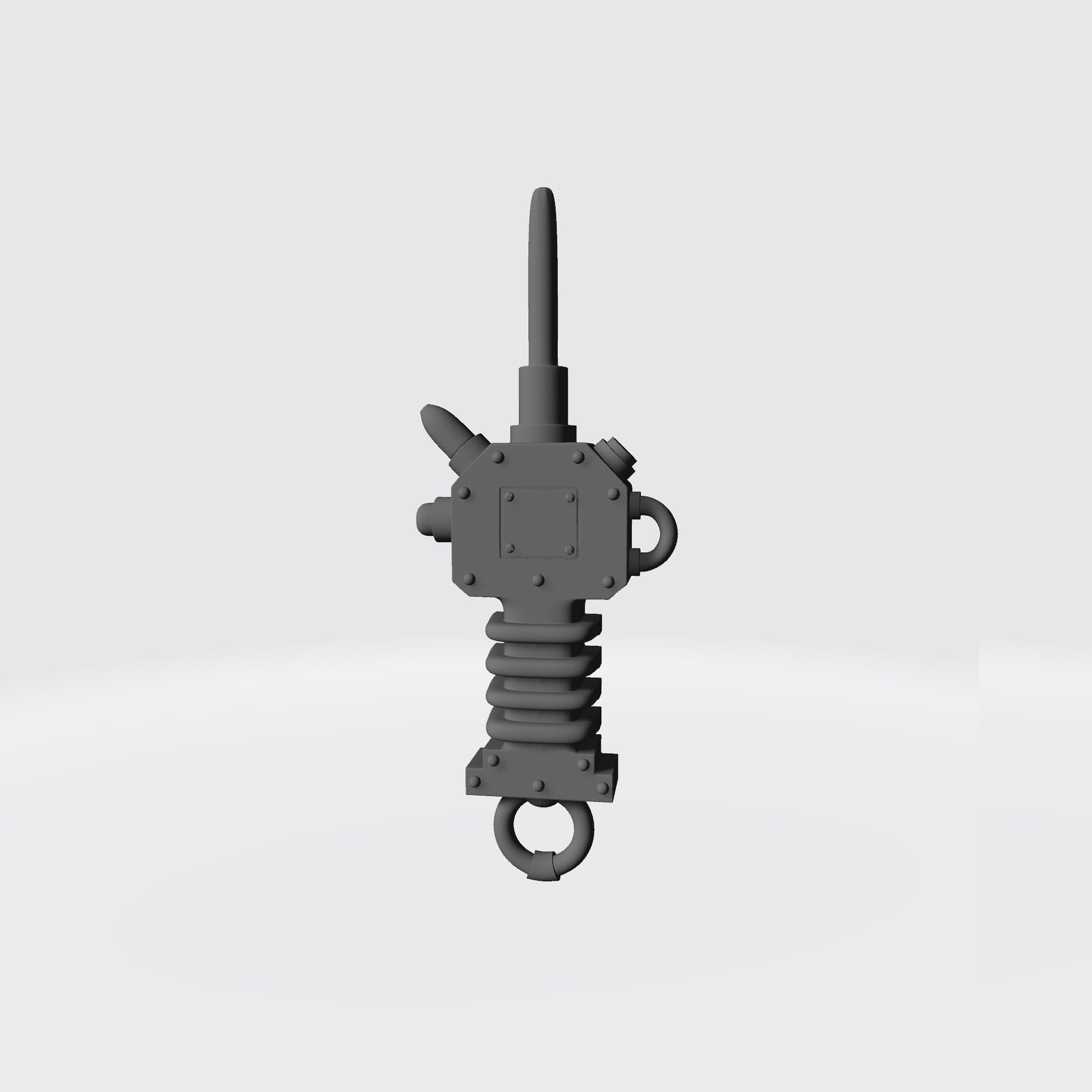 Tactical Multi-Scanner with Belt Hook custom resin accessory compatible with McFarlane Toys 1:12 scale armored action figures