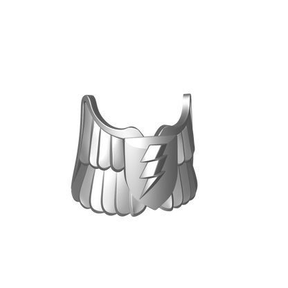 Tempest Warrior Order Captain Shin Guard Decal w Bolt compatible with McFarlane Toys 7-inch armored action figures custom resin armor insignia