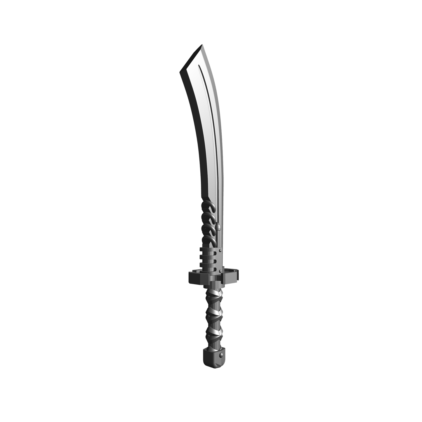 Tempest Warrior Order Energy Sword Falchion compatible with McFarlane Toys 7-inch armored action figures custom resin weapon