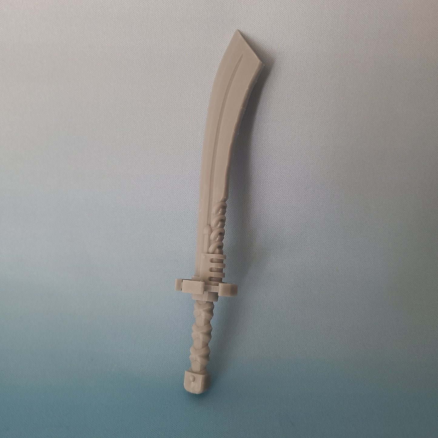 Tempest Warrior Order Energy Sword Falchion compatible with McFarlane Toys 7-inch armored action figures custom resin weapon