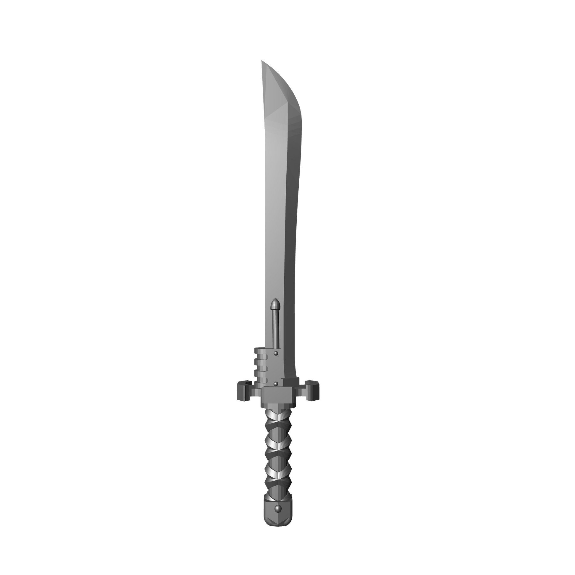 Tempest Warrior Order Energy Sword Katana compatible with McFarlane Toys 7-inch armored action figures custom resin weapon