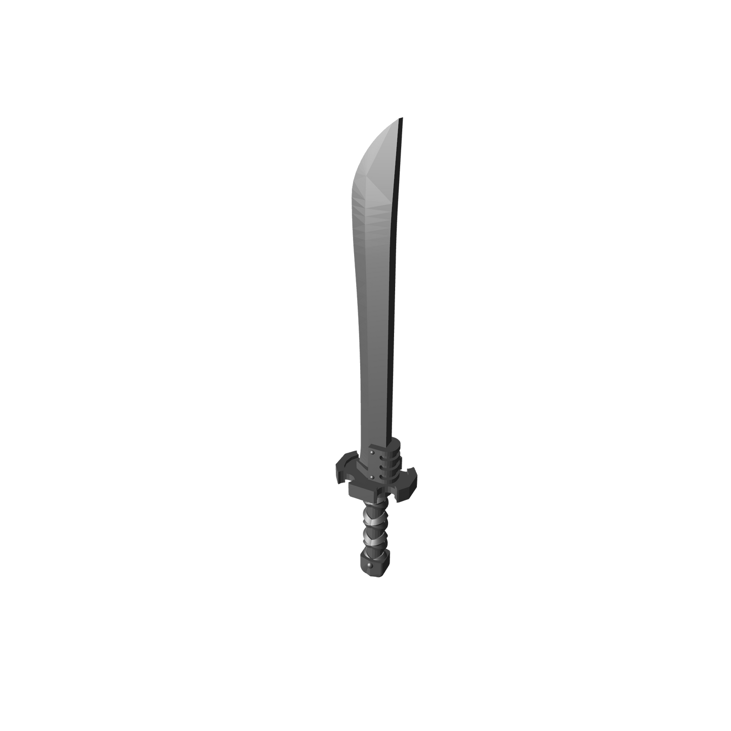 Tempest Warrior Order Energy Sword Katana compatible with McFarlane Toys 7-inch armored action figures custom resin weapon
