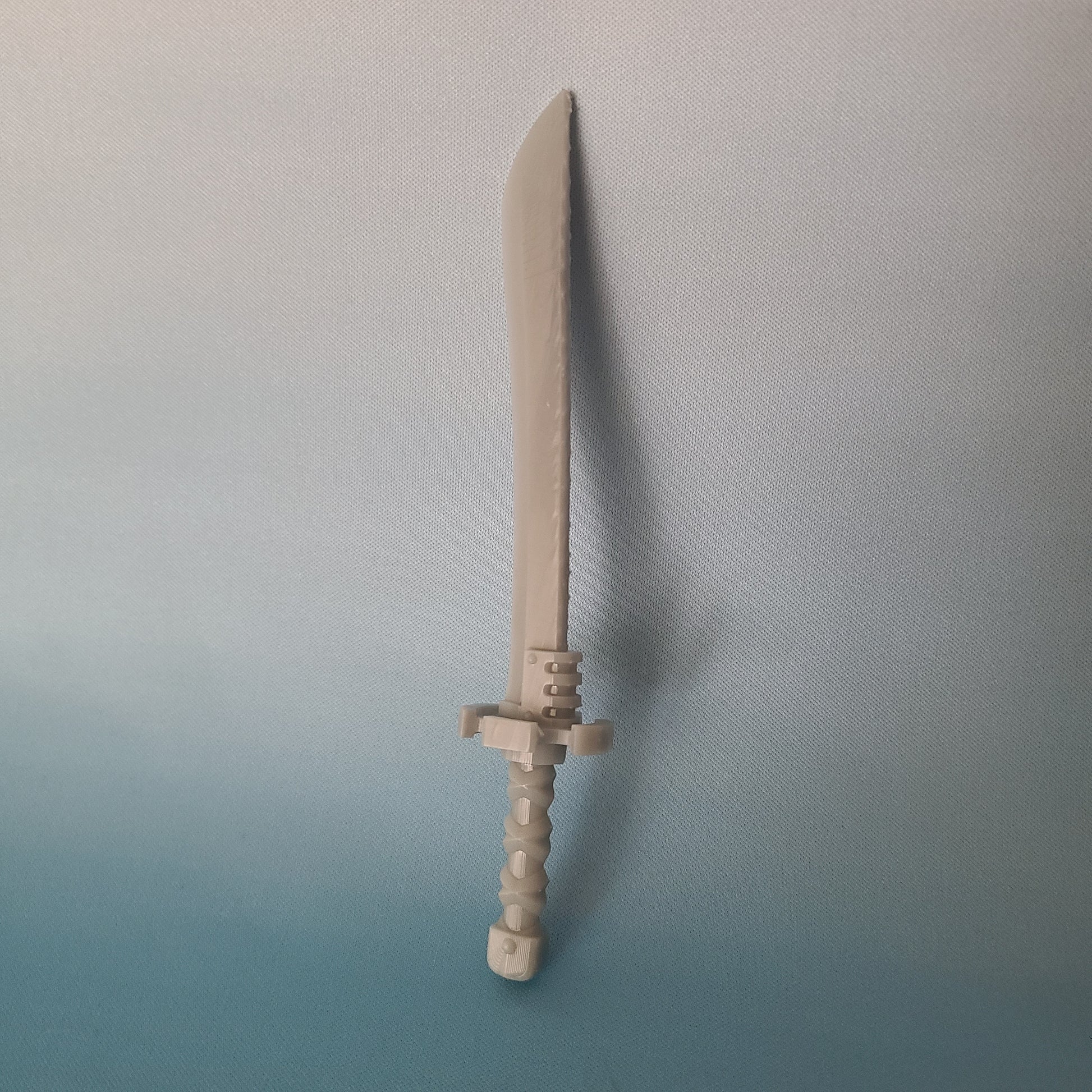 Tempest Warrior Order Energy Sword Katana compatible with McFarlane Toys 7-inch armored action figures custom resin weapon