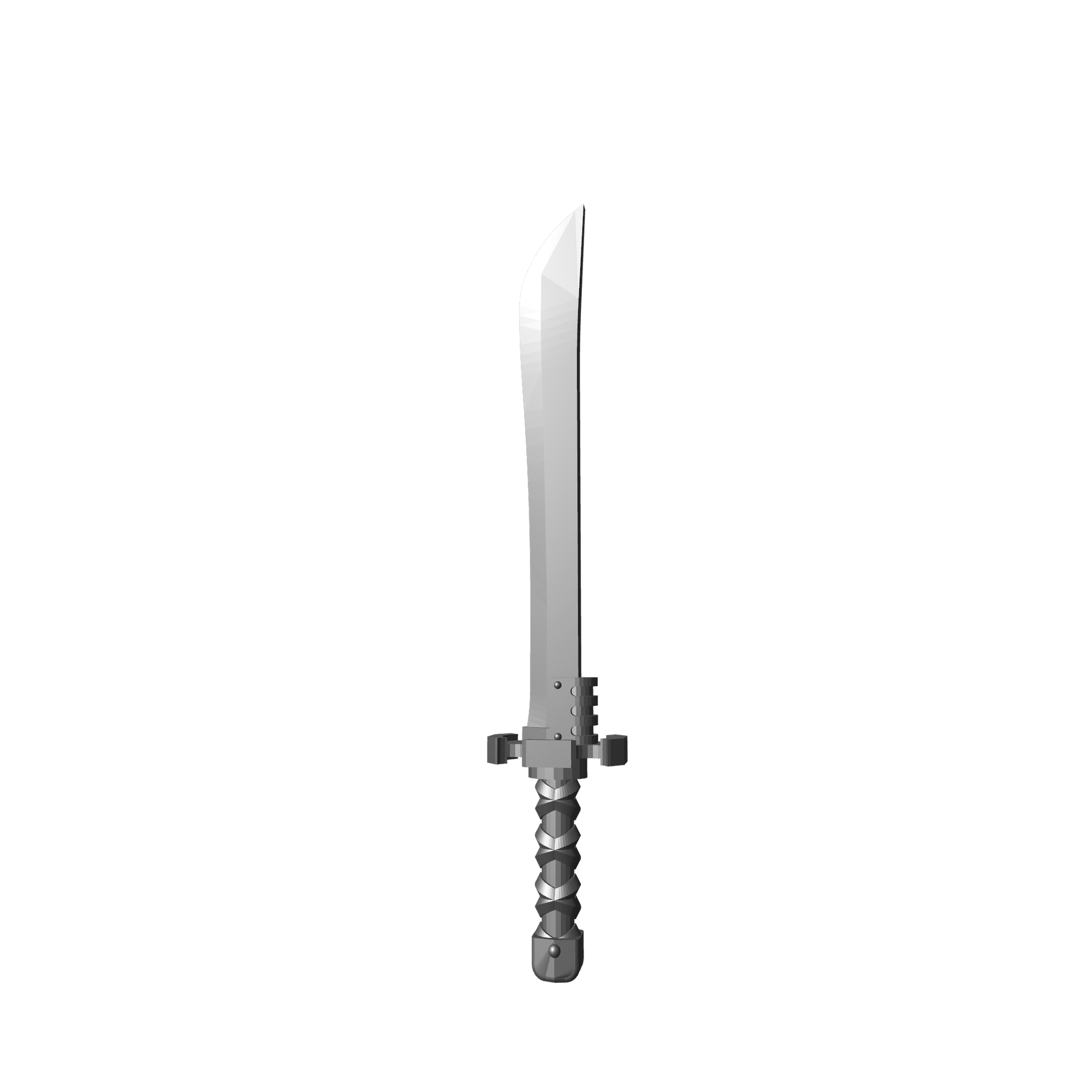Tempest Warrior Order Energy Sword Katana compatible with McFarlane Toys 7-inch armored action figures custom resin weapon