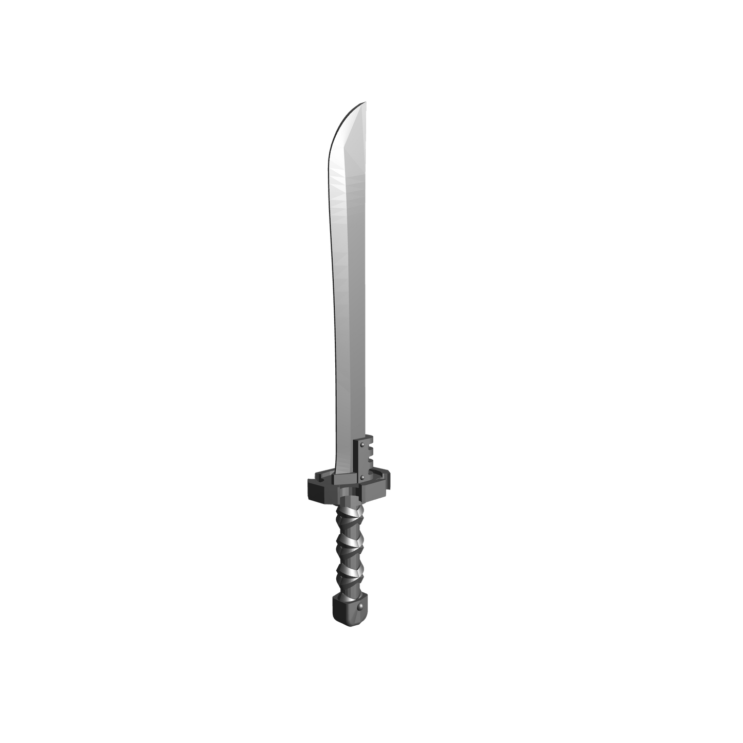 Tempest Warrior Order Energy Sword Katana compatible with McFarlane Toys 7-inch armored action figures custom resin weapon