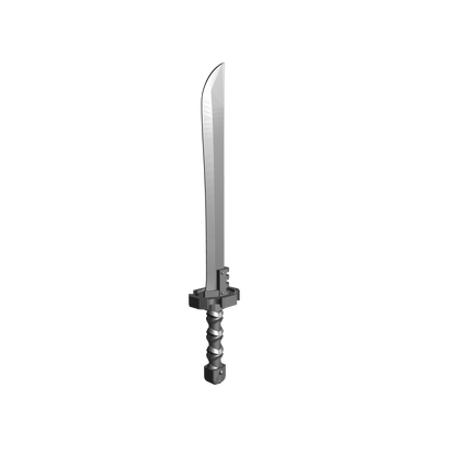 Tempest Warrior Order Energy Sword Katana compatible with McFarlane Toys 7-inch armored action figures custom resin weapon
