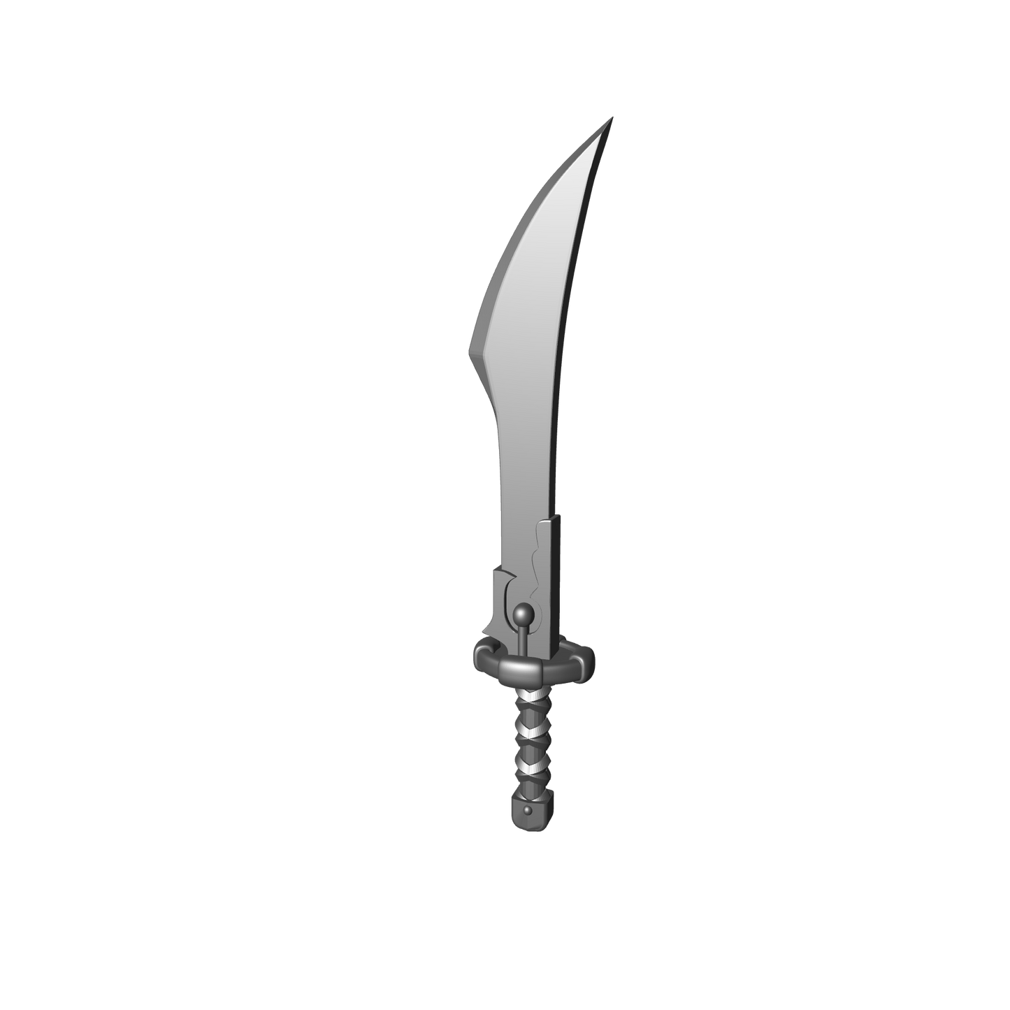Tempest Warrior Order Mongolian Energy Sword compatible with McFarlane Toys 7-inch armored action figures custom resin close-combat weapon