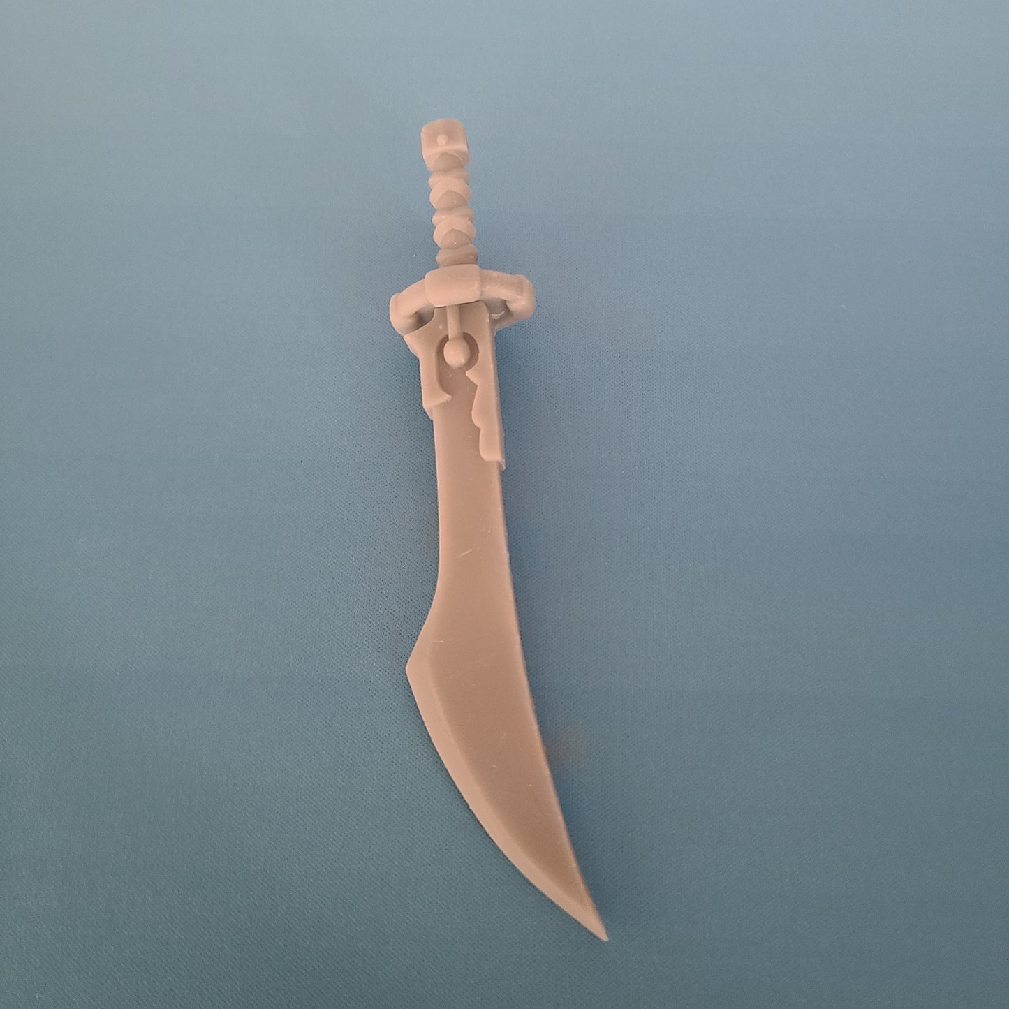Tempest Warrior Order Mongolian Energy Sword compatible with McFarlane Toys 7-inch armored action figures custom resin close-combat weapon