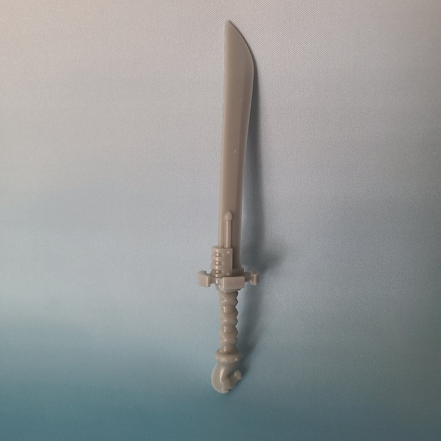 Tempest Warrior Order sword katana with horse head pommel compatible with McFarlane Toys 7-inch armored action figures custom resin weapon