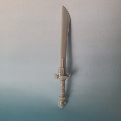 Tempest Warrior Order sword katana with horse head pommel compatible with McFarlane Toys 7-inch armored action figures custom resin weapon