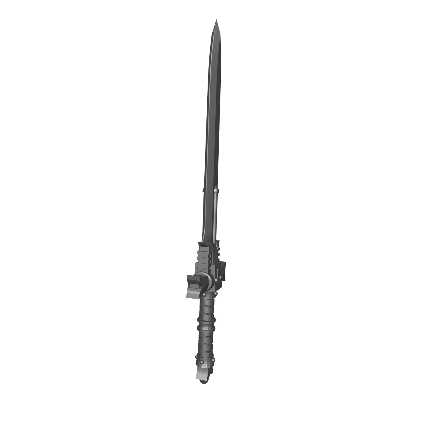 Templar Knights Warrior Order Custom Energy Sword compatible with McFarlane Toys 7-inch armored action figures custom resin close combat weapon