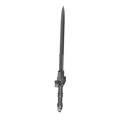 Templar Knights Warrior Order Custom Energy Sword compatible with McFarlane Toys 7-inch armored action figures custom resin close combat weapon