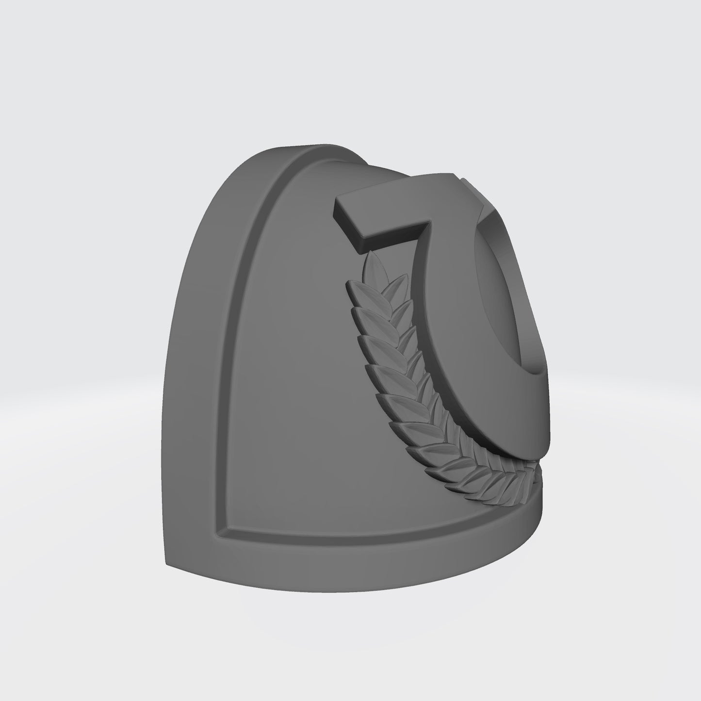 Ultra Warrior Order Type 4 shoulder pad with laurel wreath compatible with JoyToy 1:18 scale armored action figures custom resin armor