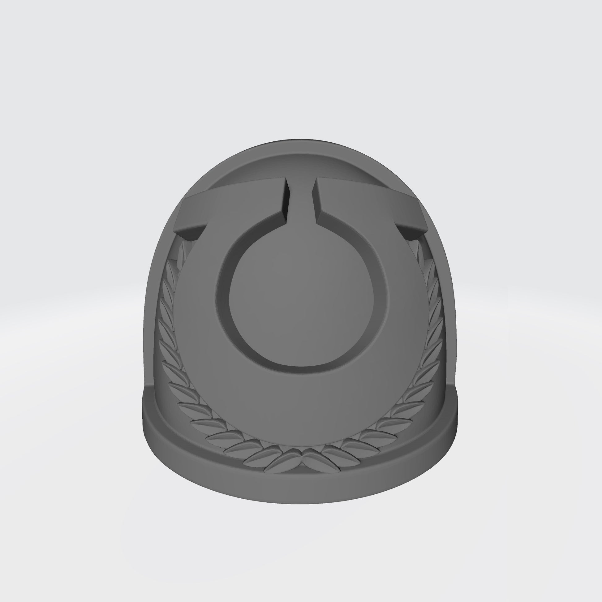 Ultra Warrior Order Type 4 shoulder pad with laurel wreath compatible with JoyToy 1:18 scale armored action figures custom resin armor