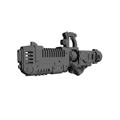 Veteran Warrior Heavy Energy Gun compatible with JoyToy 1:18 scale armored action figures custom resin weapon