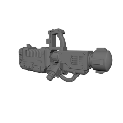 Veteran Warrior Heavy Energy Gun compatible with JoyToy 1:18 scale armored action figures custom resin weapon