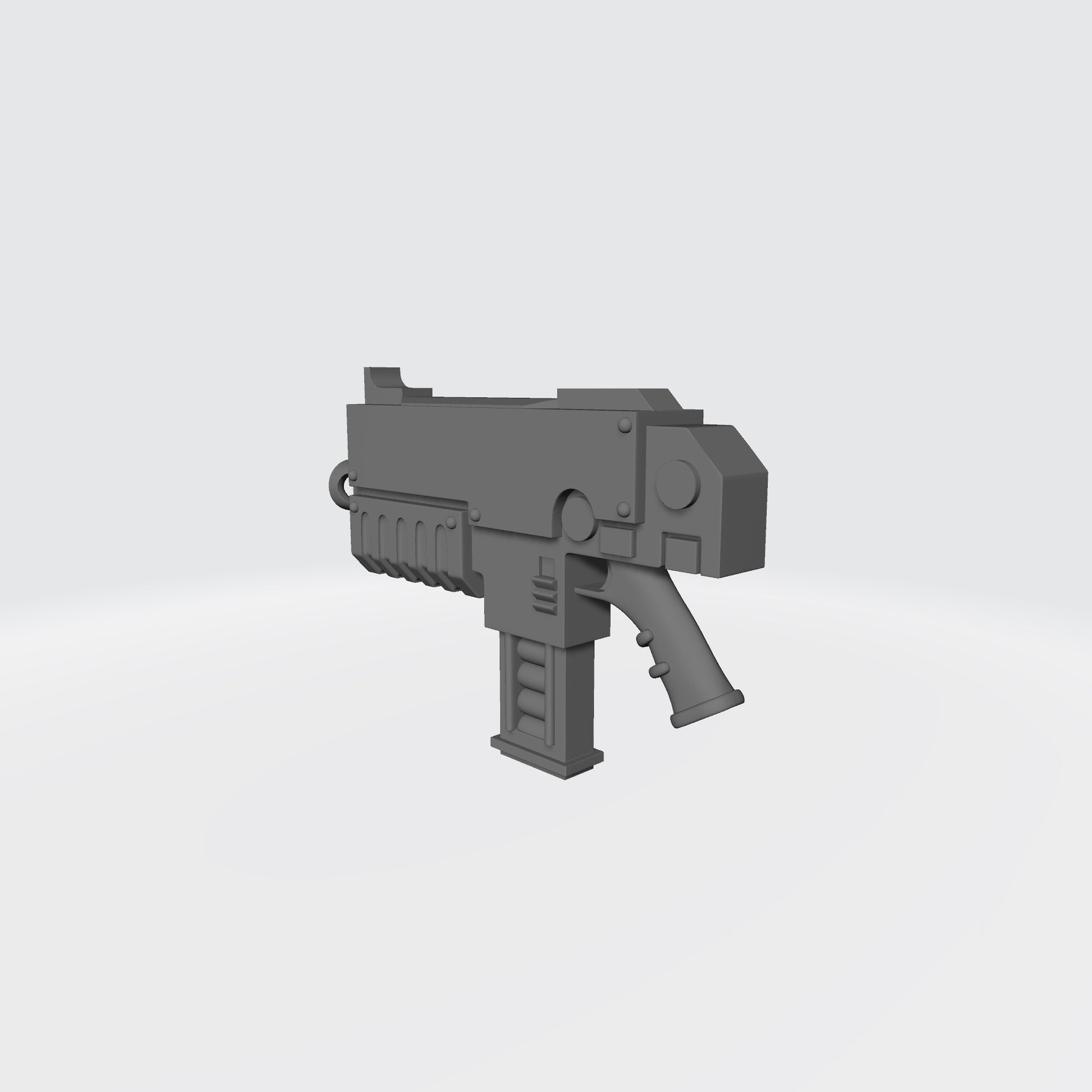 Warrior Order Combat Rifle with Straight Magazine compatible with McFarlane Toys 7-inch armored action figures