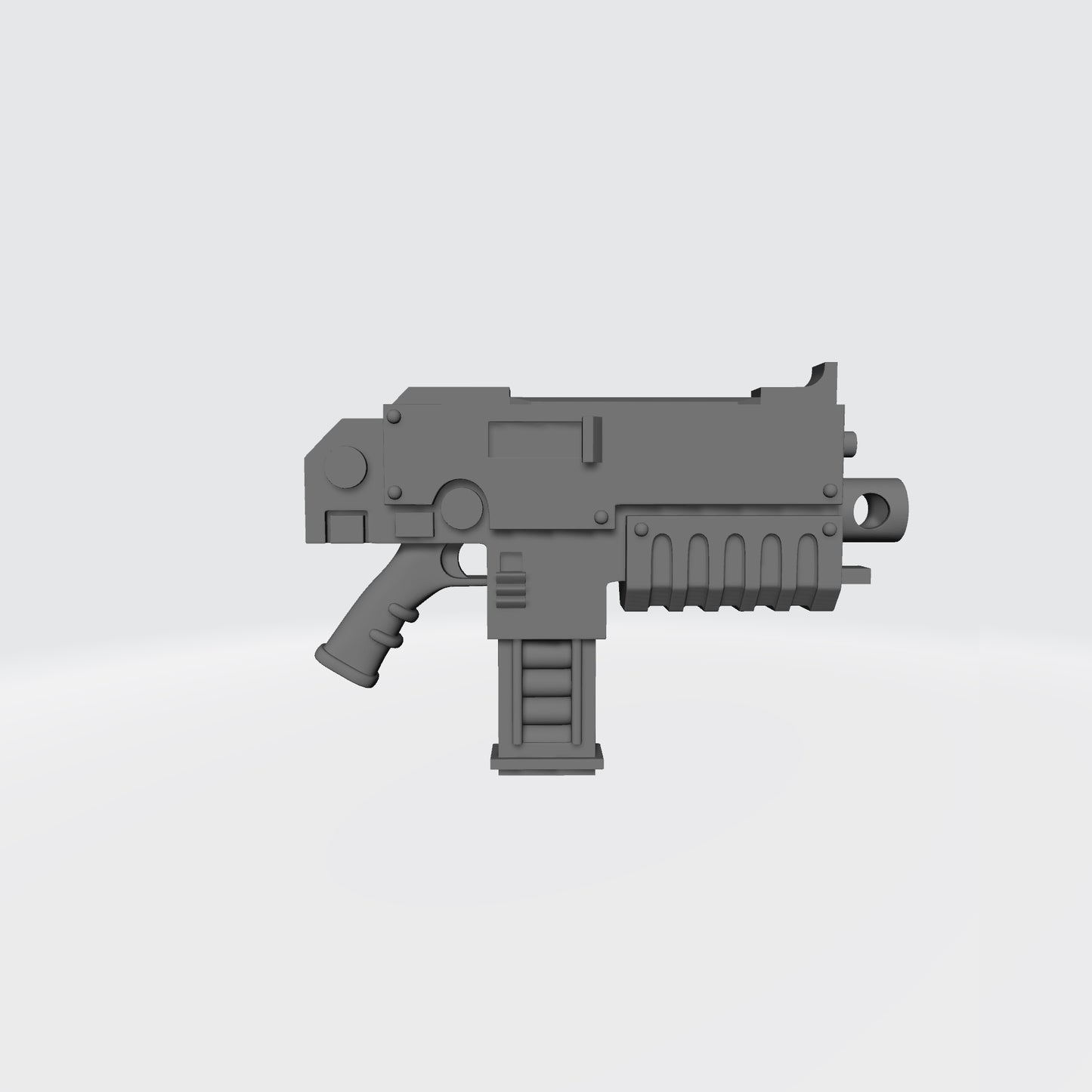 Warrior Order Combat Rifle with Straight Magazine compatible with McFarlane Toys 7-inch armored action figures