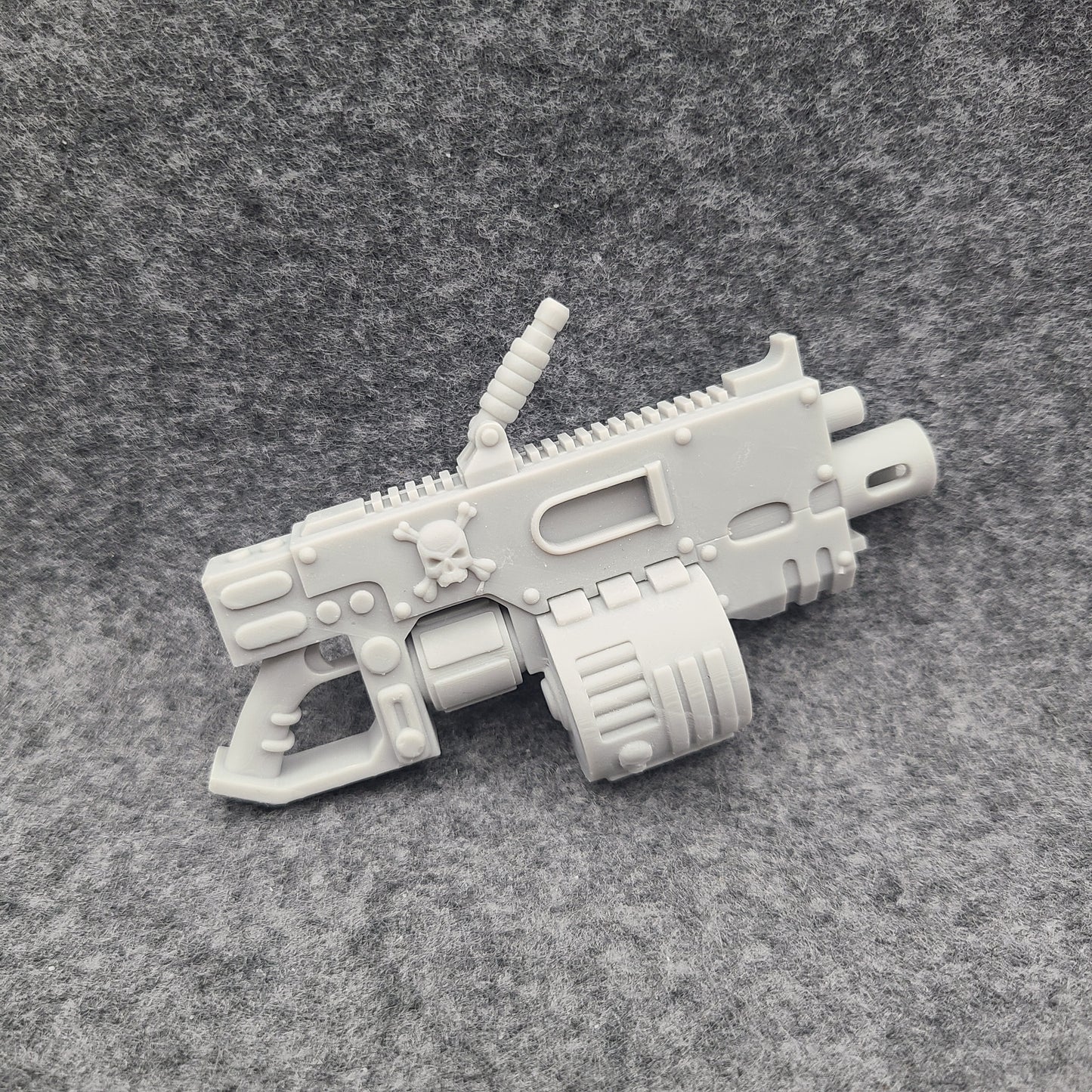 Warrior Order Heavy Support Cannon with Drum Magazine compatible with McFarlane Toys 7-inch armored action figures