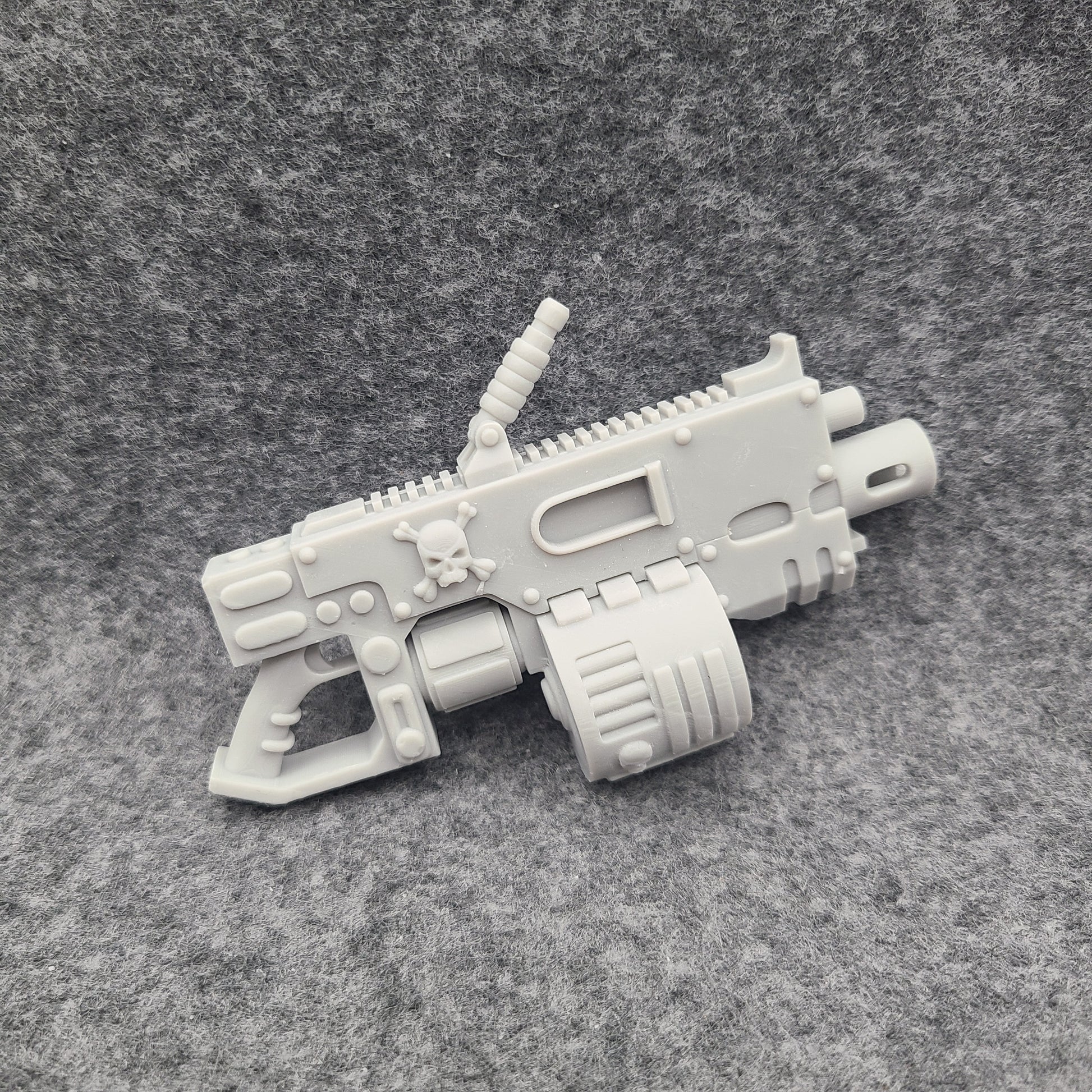 Warrior Order Heavy Support Cannon with Drum Magazine compatible with McFarlane Toys 7-inch armored action figures