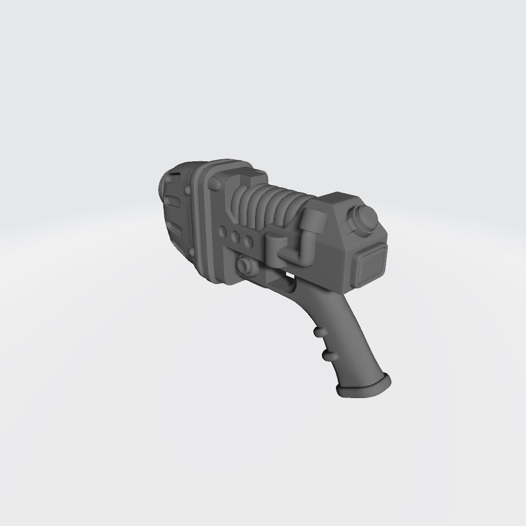 Warrior Order Pulse Energy Pistol compatible with McFarlane Toys 7-inch armored action figures