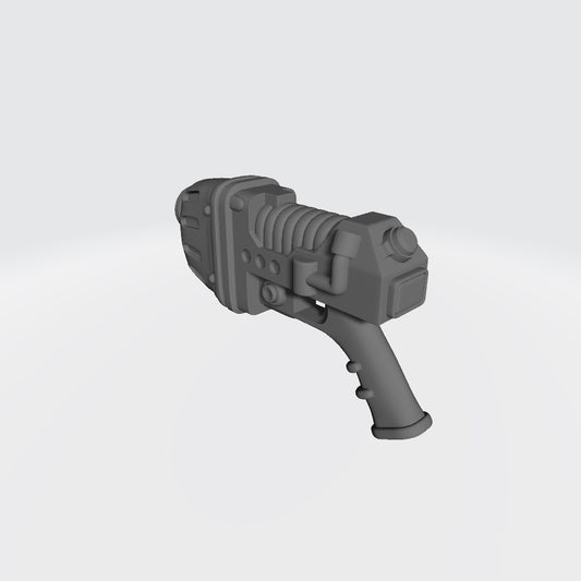 Warrior Order Pulse Energy Pistol compatible with McFarlane Toys 7-inch armored action figures