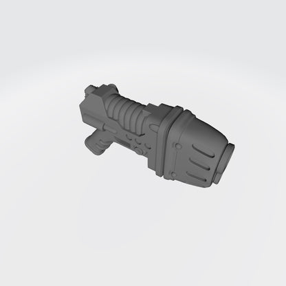 Warrior Order Pulse Energy Pistol compatible with McFarlane Toys 7-inch armored action figures