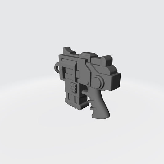 Warrior Order Sabretooth Type 4 Strike Pistol Left-Handed compatible with McFarlane Toys action figures