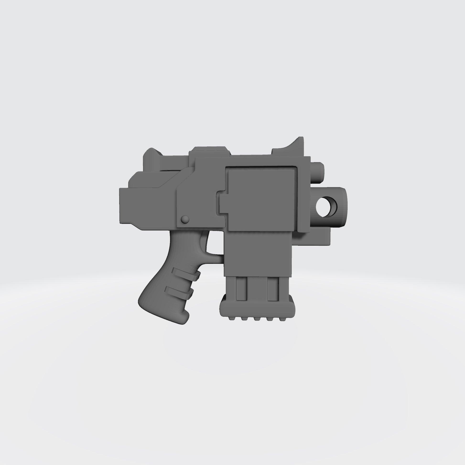 Warrior Order Sabretooth Type 4 Strike Pistol Left-Handed compatible with McFarlane Toys action figures