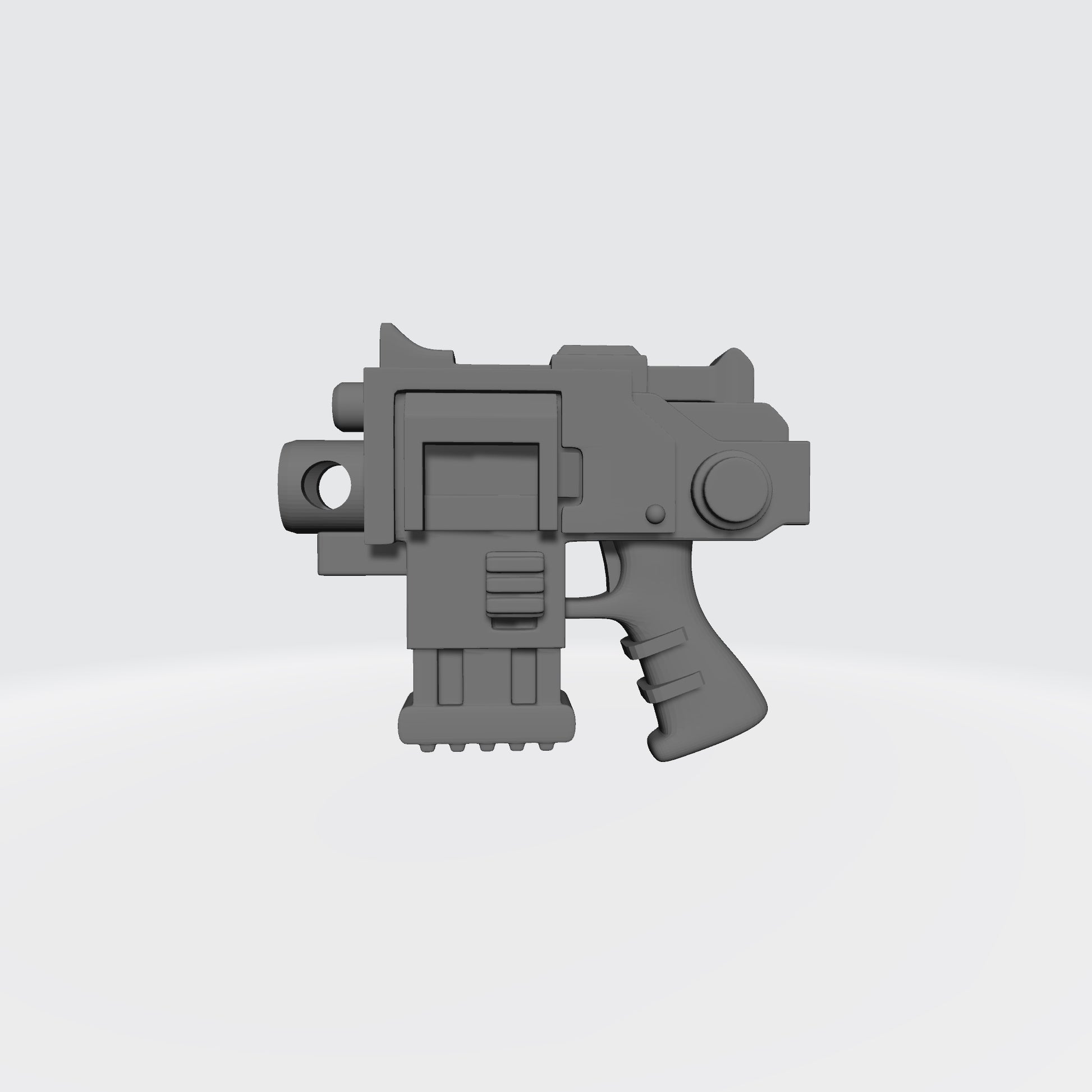 Warrior Order Sabretooth Type 4 Strike Pistol Left-Handed compatible with McFarlane Toys action figures