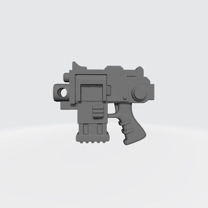 Warrior Order Sabretooth Type 4 Strike Pistol Left-Handed compatible with McFarlane Toys action figures