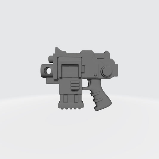 Warrior Order Sabretooth Type 4 Strike Pistol Left-Handed compatible with McFarlane Toys action figures