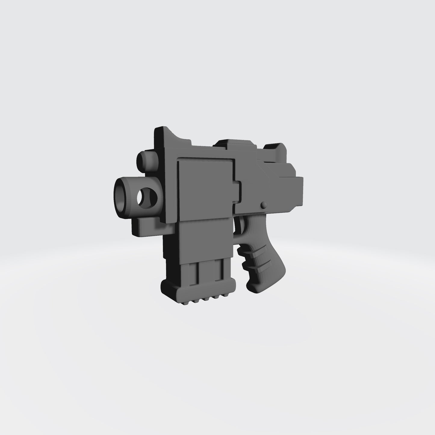 Warrior Order Sabretooth Type 4 Strike Pistol custom resin weapon compatible with McFarlane Toys 7-inch armored action figures
