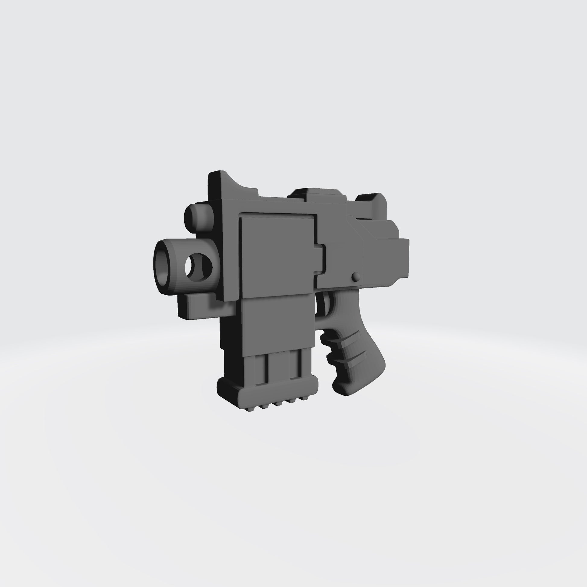 Warrior Order Sabretooth Type 4 Strike Pistol custom resin weapon compatible with McFarlane Toys 7-inch armored action figures