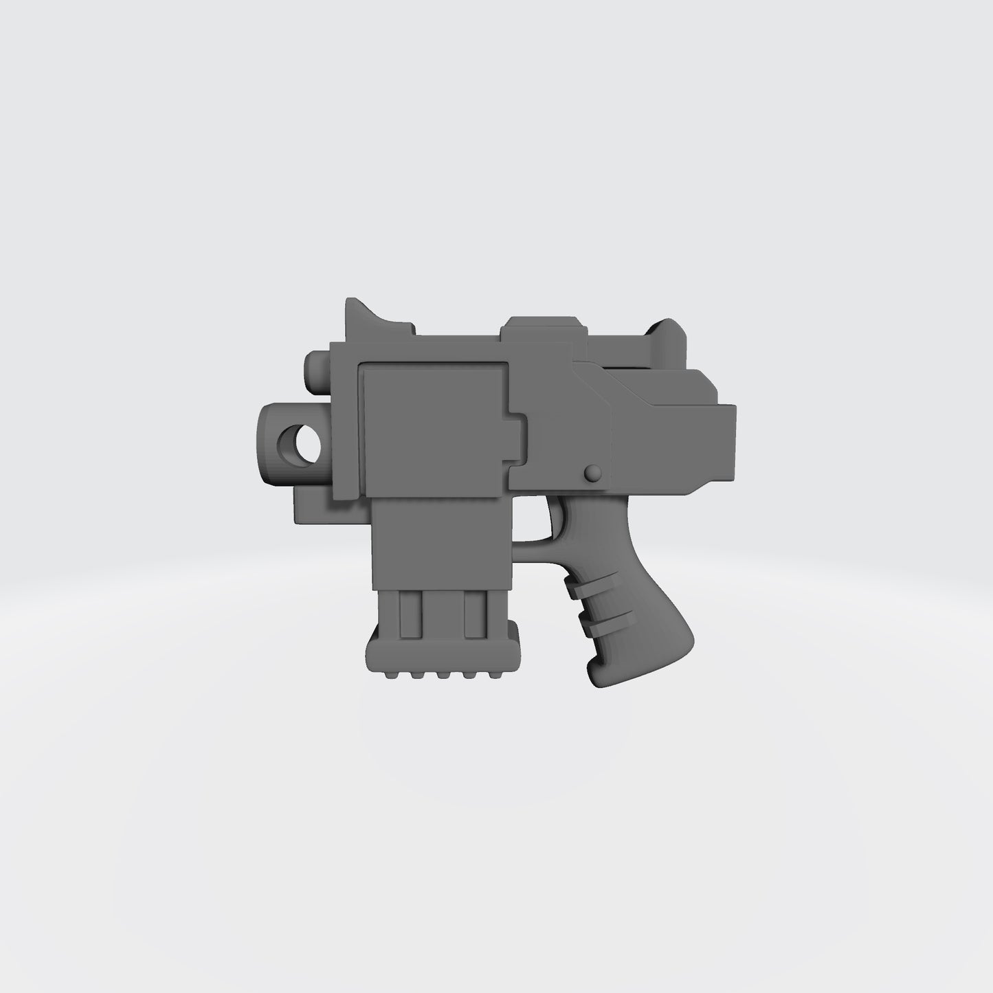 Warrior Order Sabretooth Type 4 Strike Pistol custom resin weapon compatible with McFarlane Toys 7-inch armored action figures